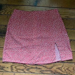 size S Forever 21 pink mini skirt